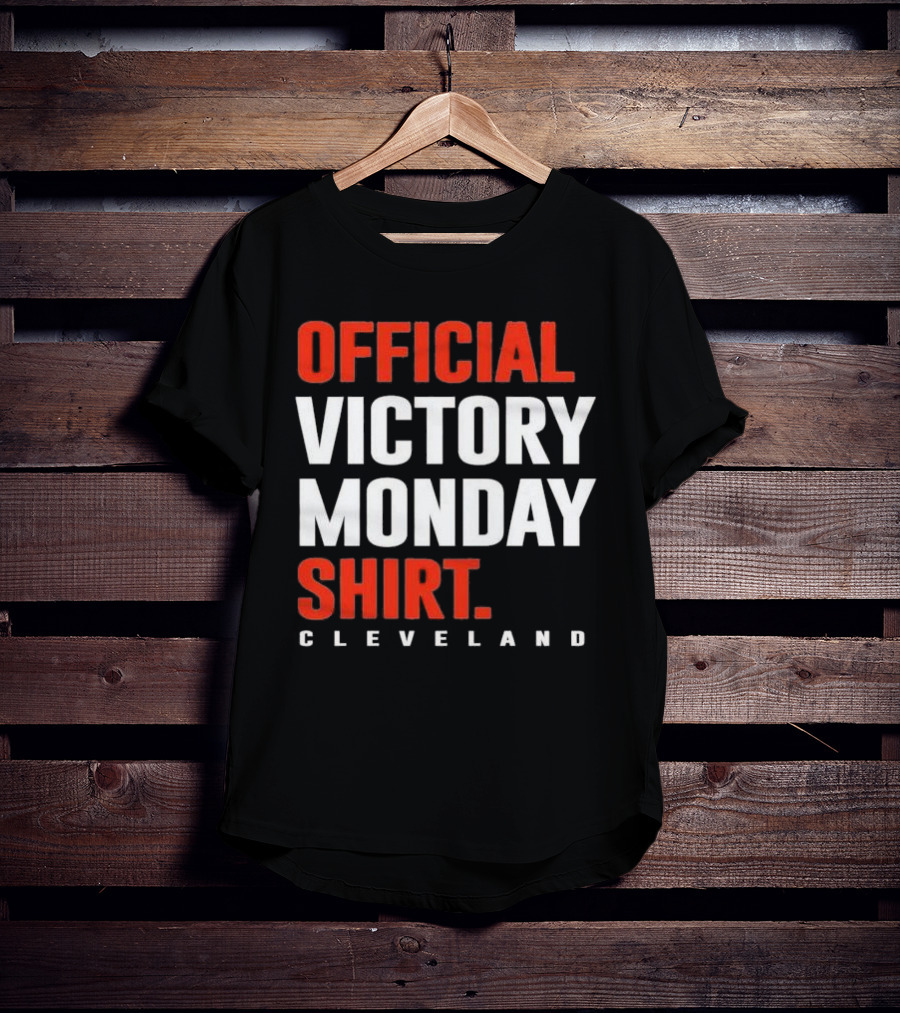 Cleveland Official Victory Monday T-Shirt