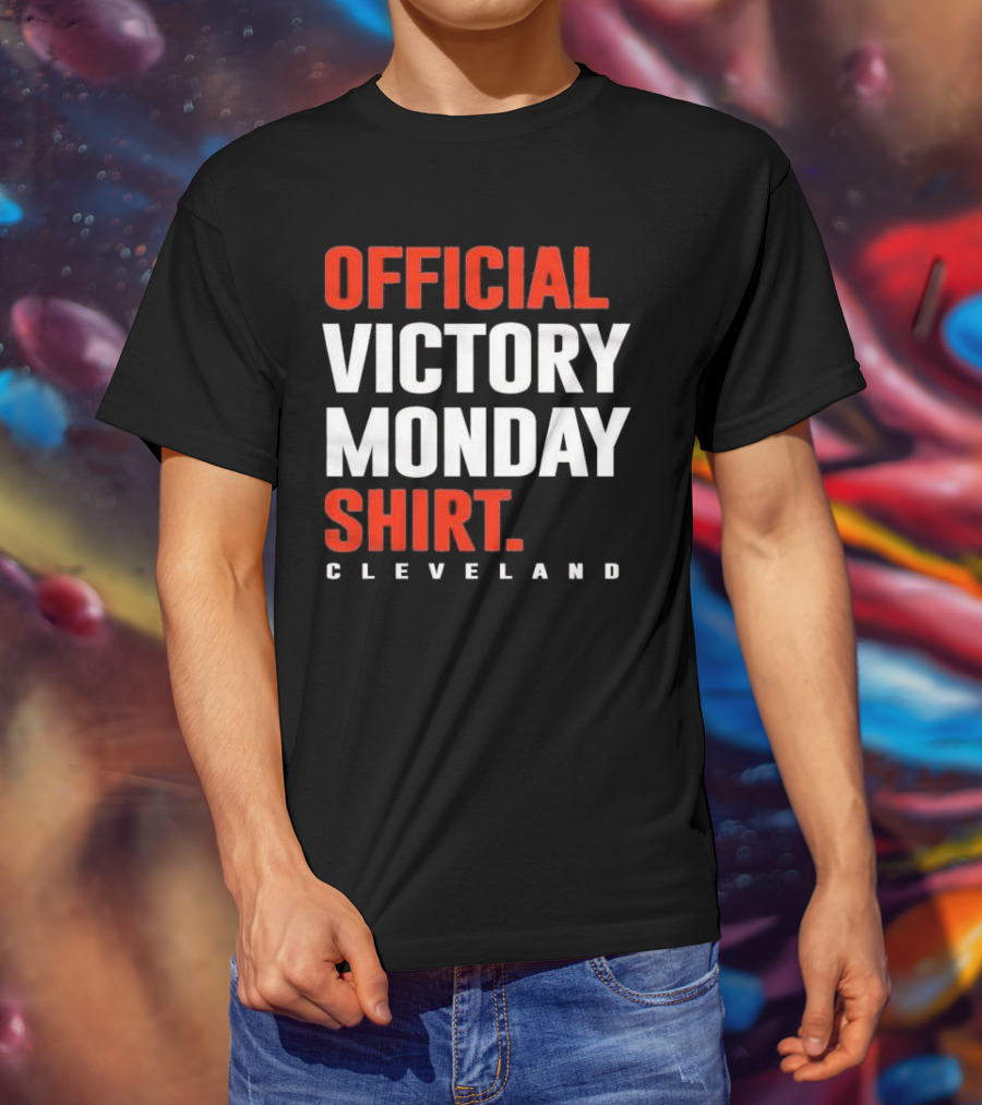 Cleveland Official Victory Monday T-Shirt