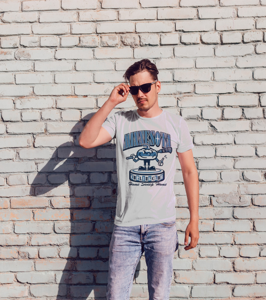 Minnesota Curling Club Home Sweep Home T-Shirt