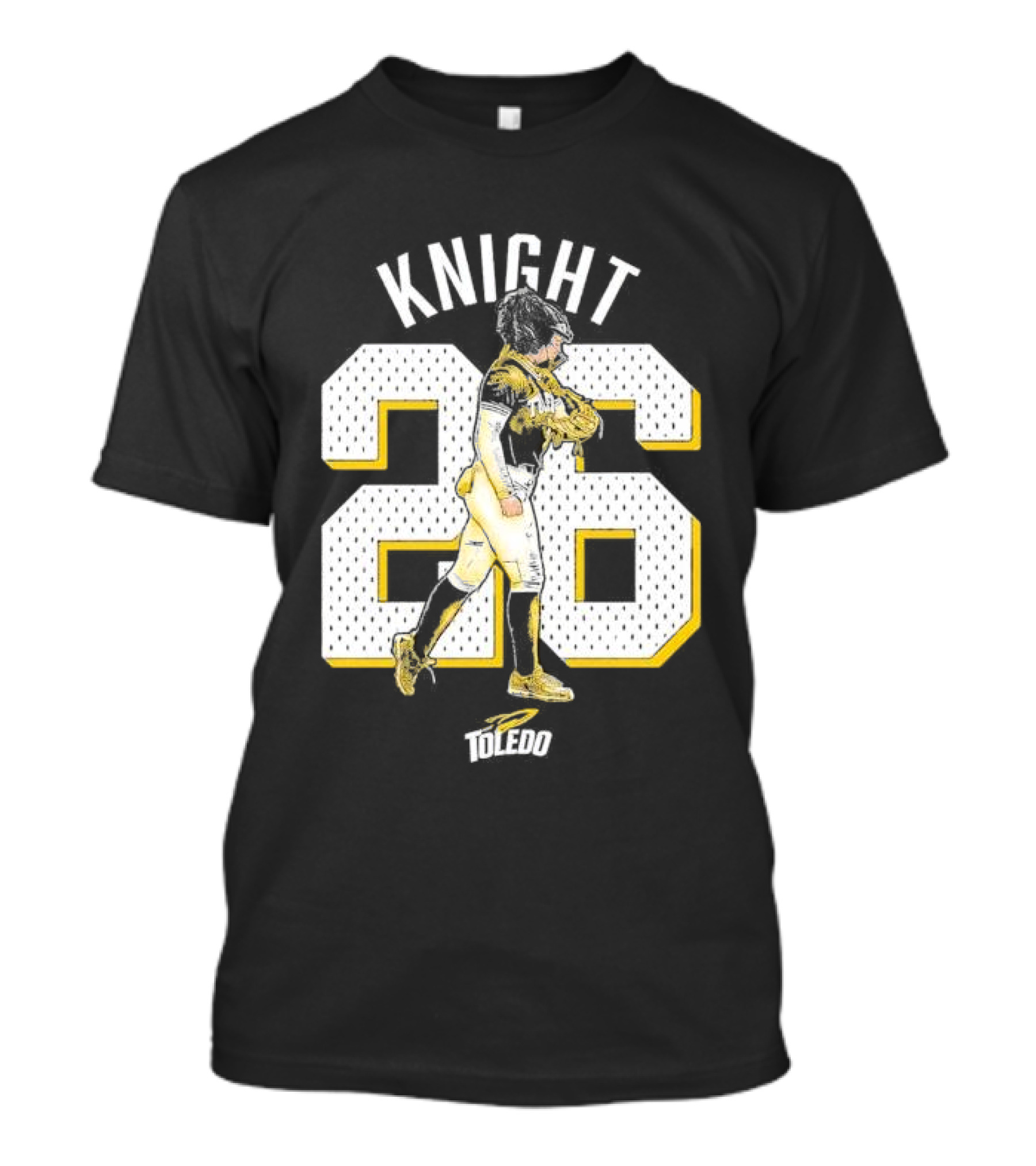 Knight Toledo Rockets Football Number 26 Jersey T-Shirt