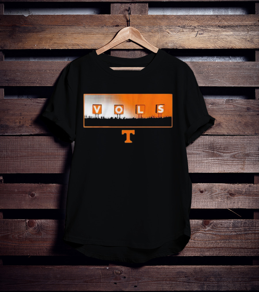 VOLS Tennessee Volunteers Stadium Iconic T Emblem T-Shirt