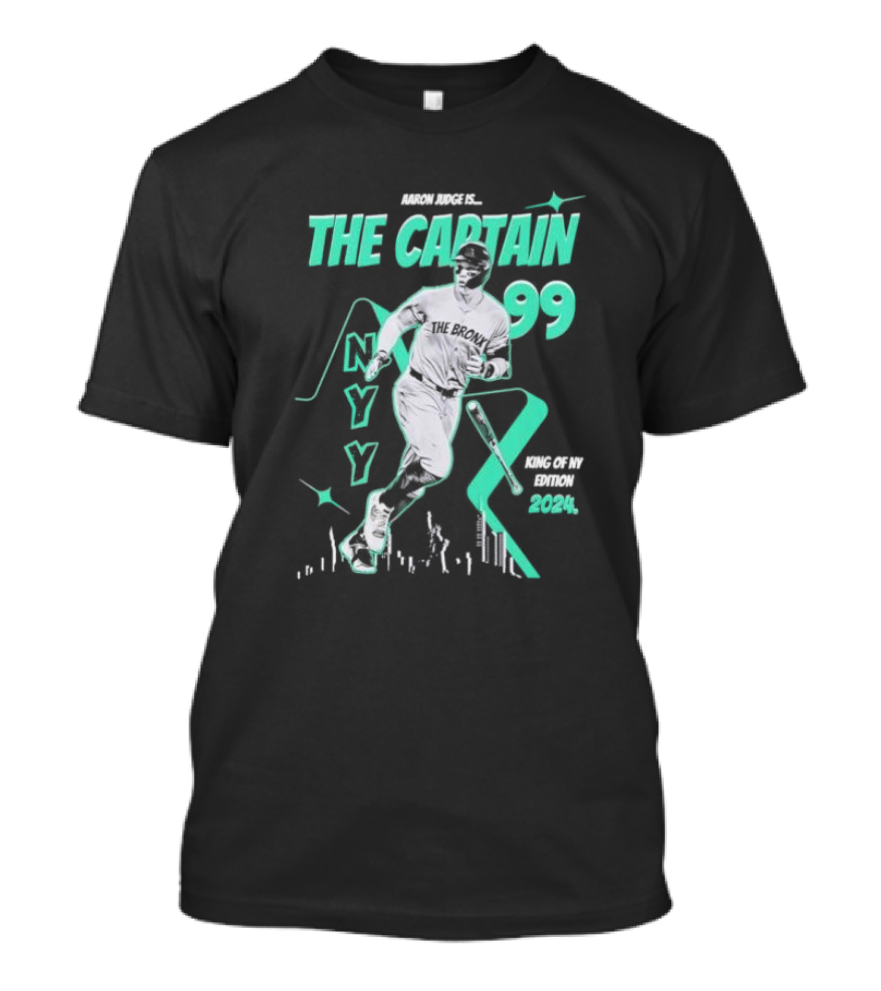Aaron Judge Is The Captain 99 NY Yankees King Of NY Edition T-Shirt