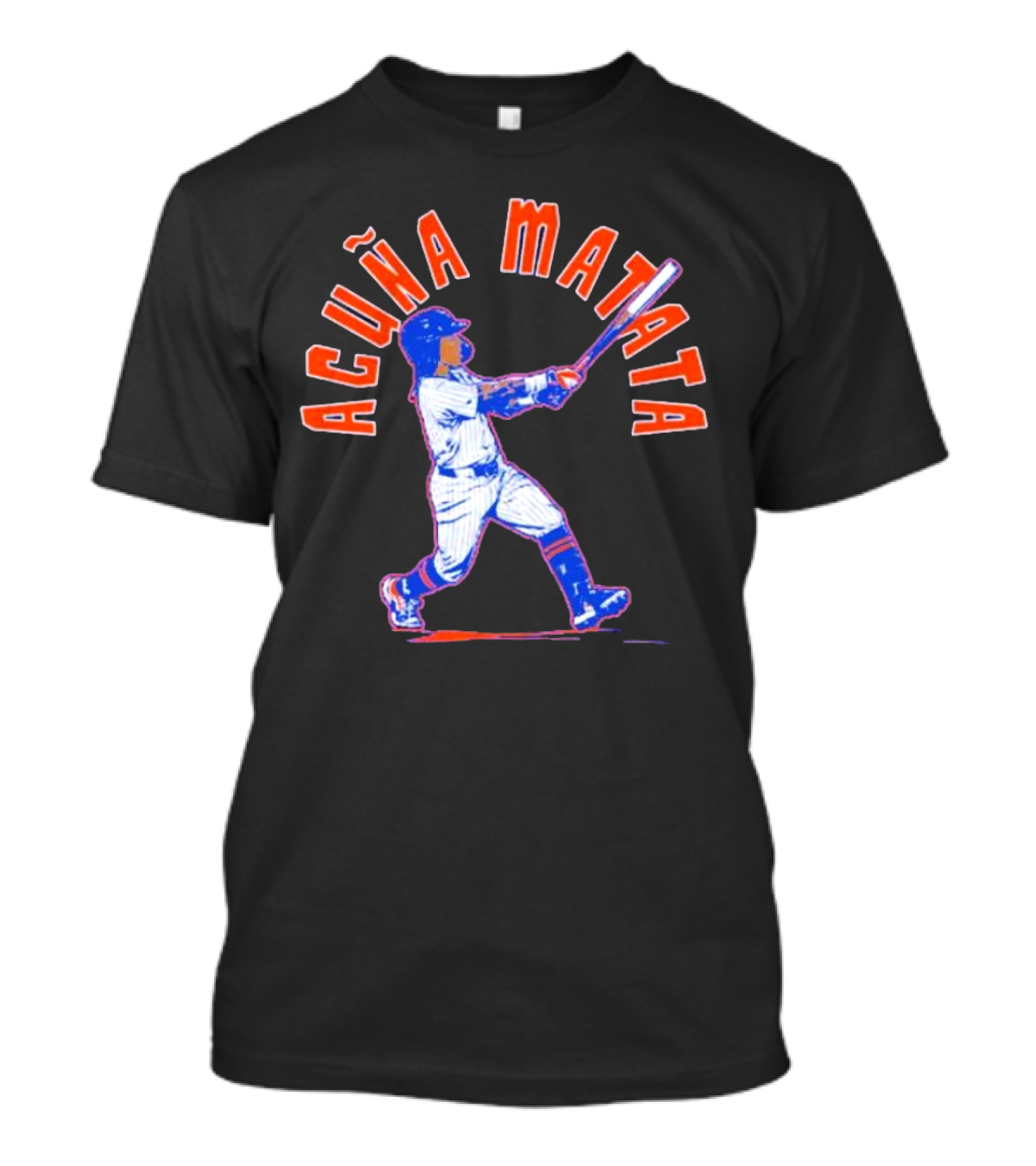Acuna Matata Baseball Swing New York Mets T-Shirt