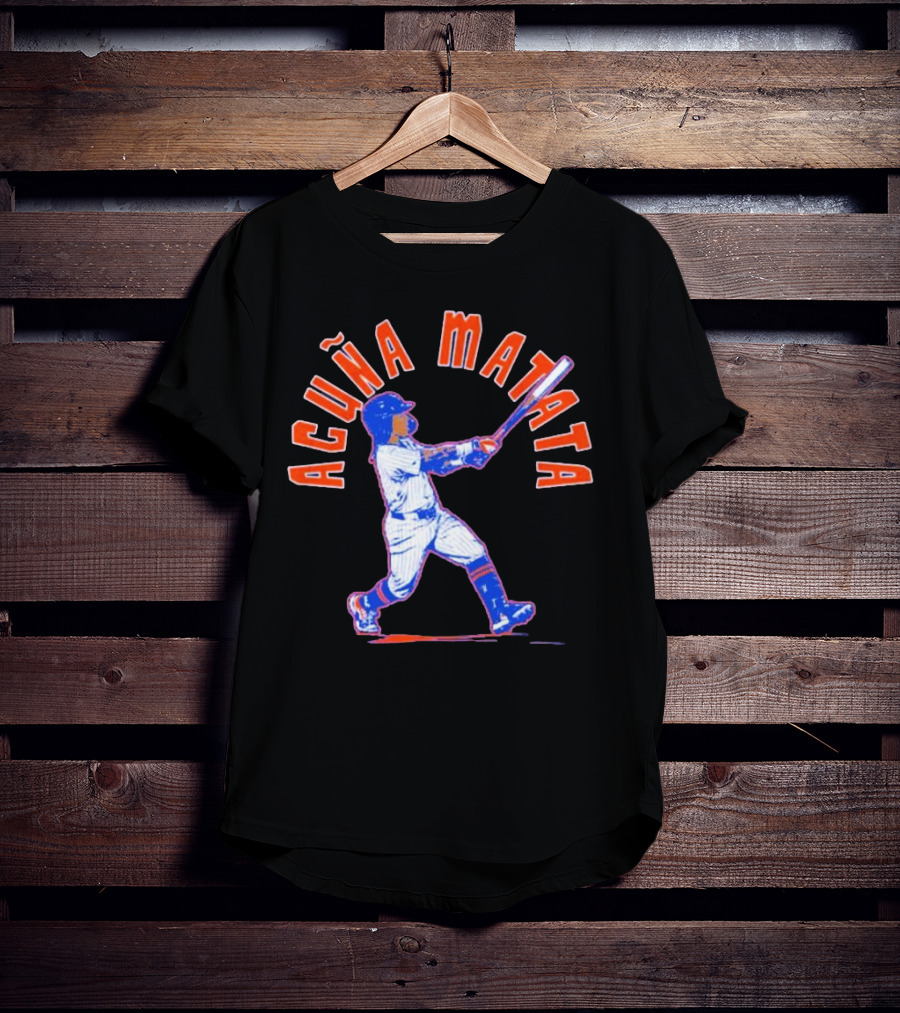 Acuna Matata Baseball Swing New York Mets T-Shirt