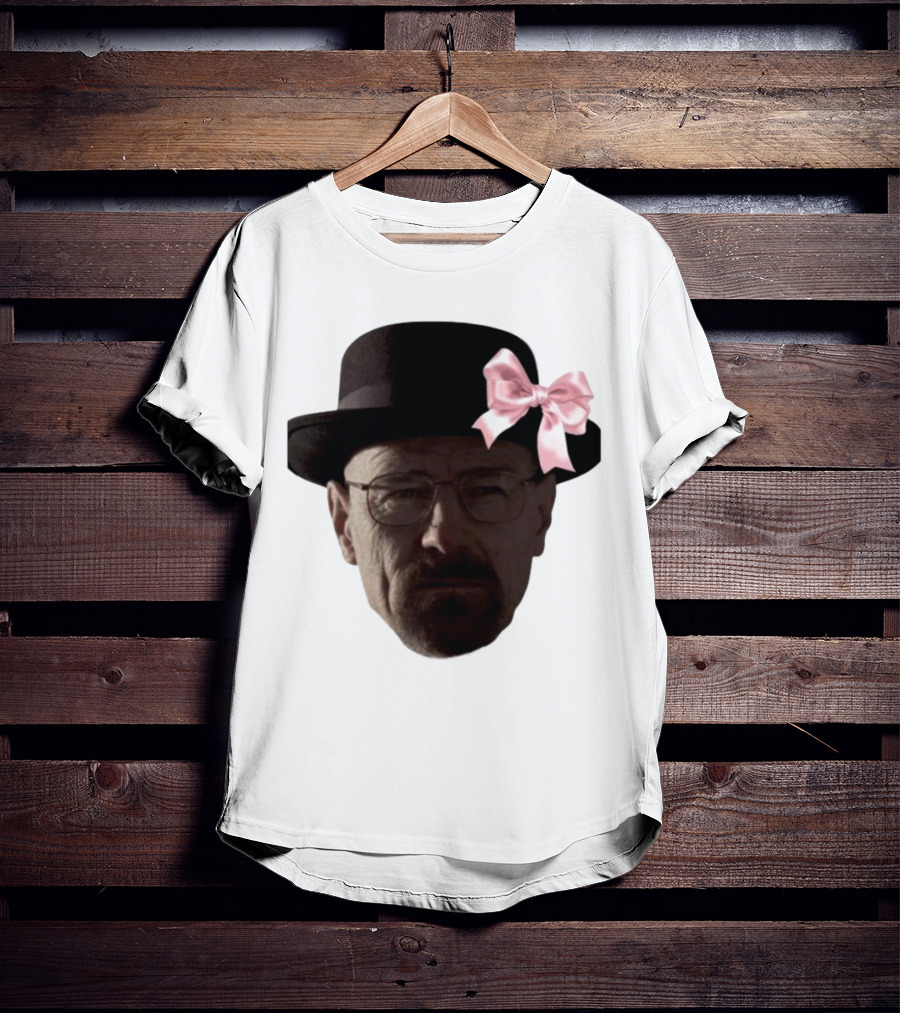 Pink Bow Walter White Heisenberg Breaking Bad T-Shirt