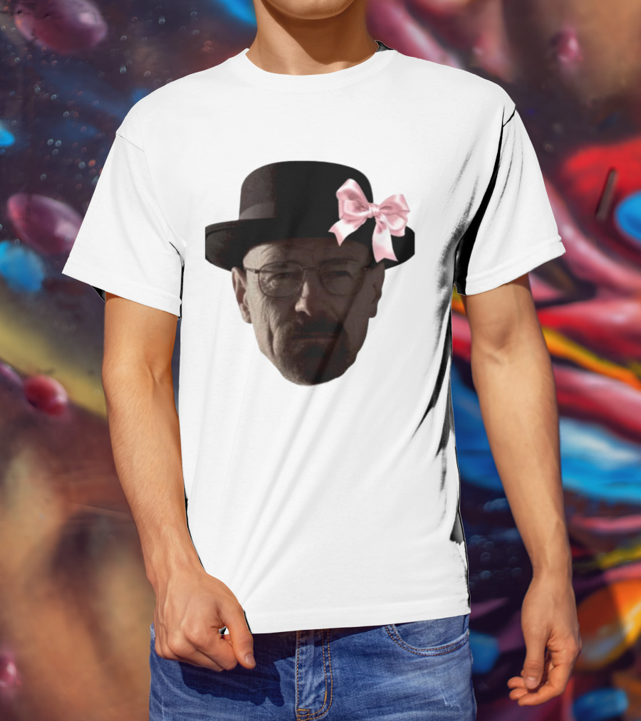 Pink Bow Walter White Heisenberg Breaking Bad T-Shirt