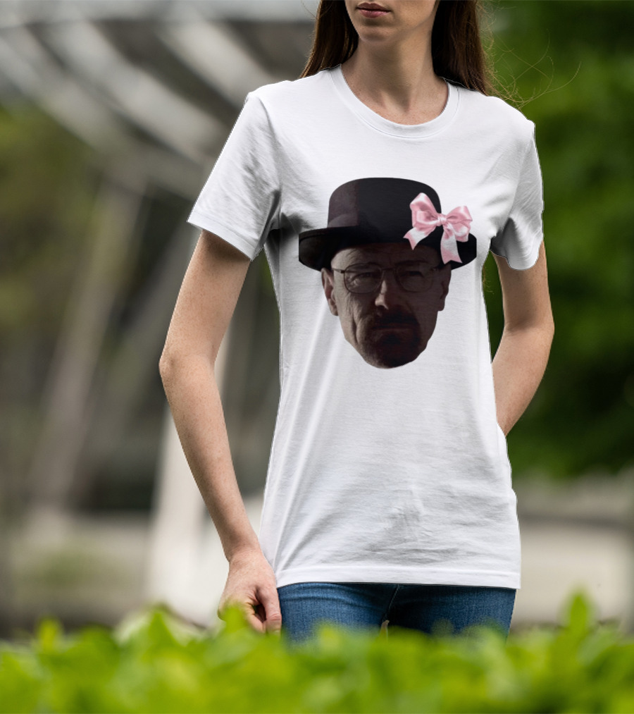Pink Bow Walter White Heisenberg Breaking Bad T-Shirt