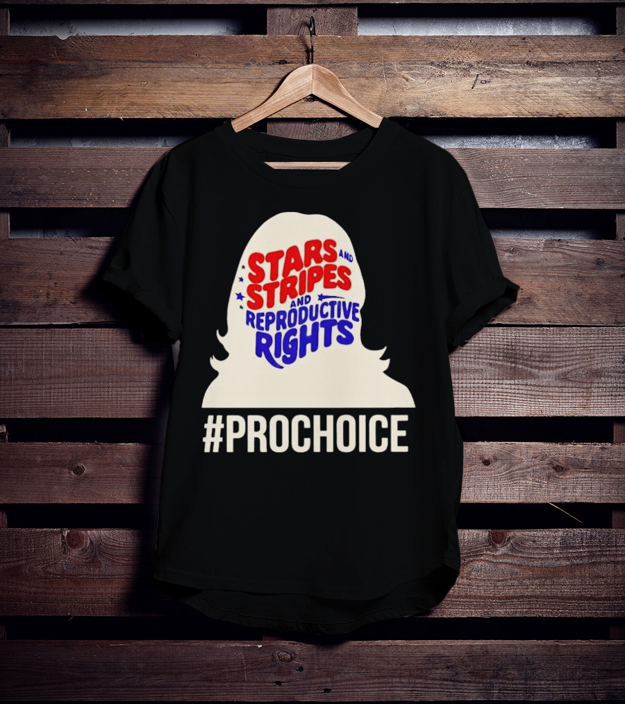 Stars And Stripes And Reproductive Rights #ProChoice T-Shirt