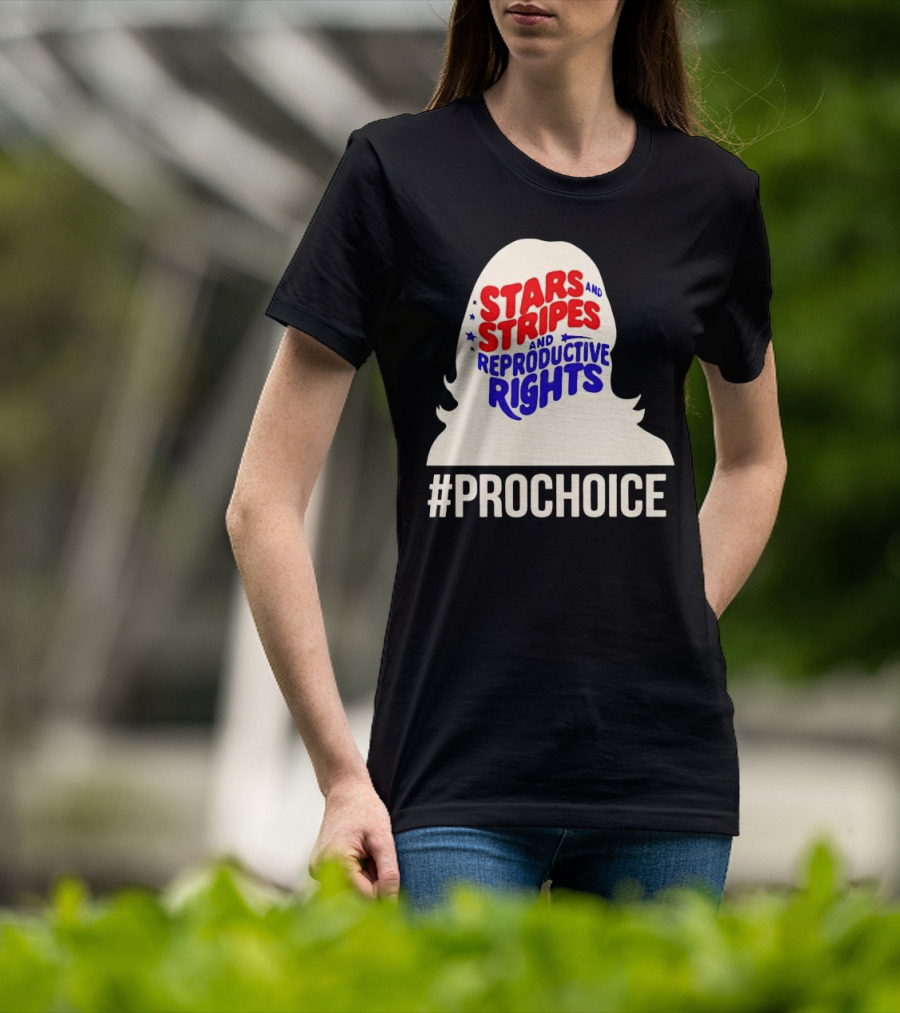 Stars And Stripes And Reproductive Rights #ProChoice T-Shirt
