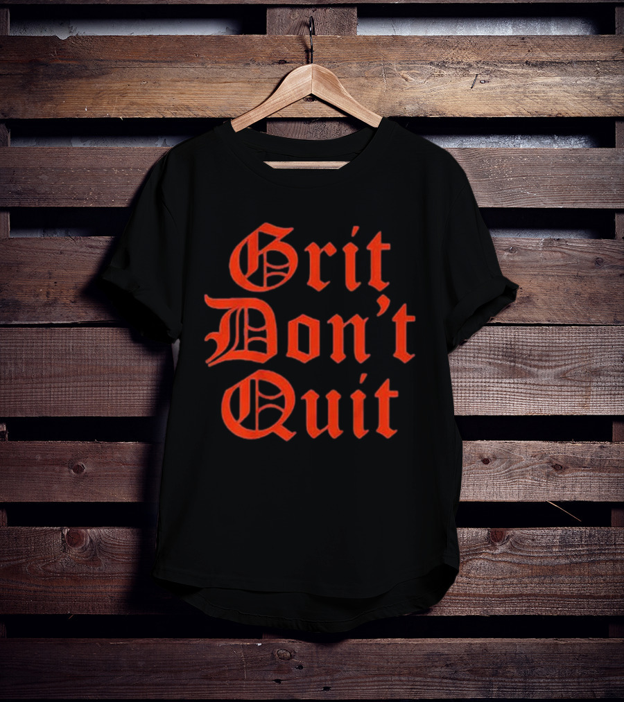 Grit Don't Quit Detroit Tigers T-Shirt