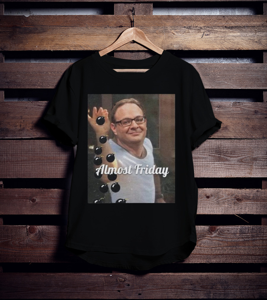 Almost Friday Woj Bomb Salt Bae Meme T-Shirt