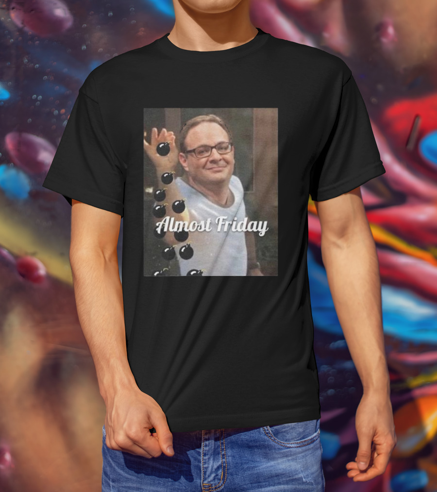 Almost Friday Woj Bomb Salt Bae Meme T-Shirt