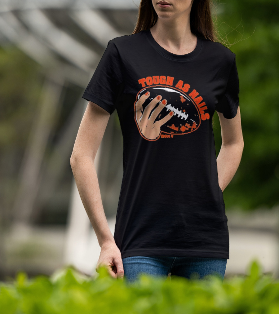 Caleb Williams Chicago Bears Tough As Nails Football Essentials T-Shirt