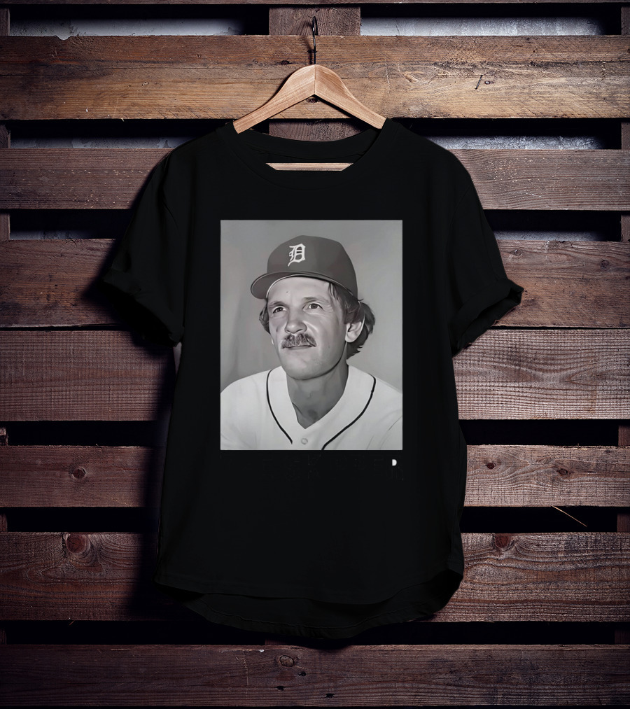Baseball Legend Jim Leyland The Skipper In Classic Detroit T-Shirt