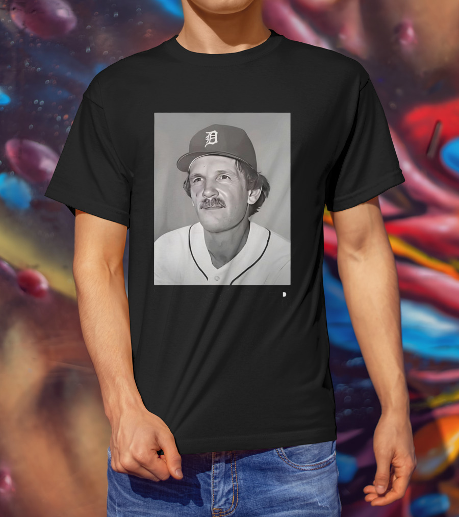 Baseball Legend Jim Leyland The Skipper In Classic Detroit T-Shirt