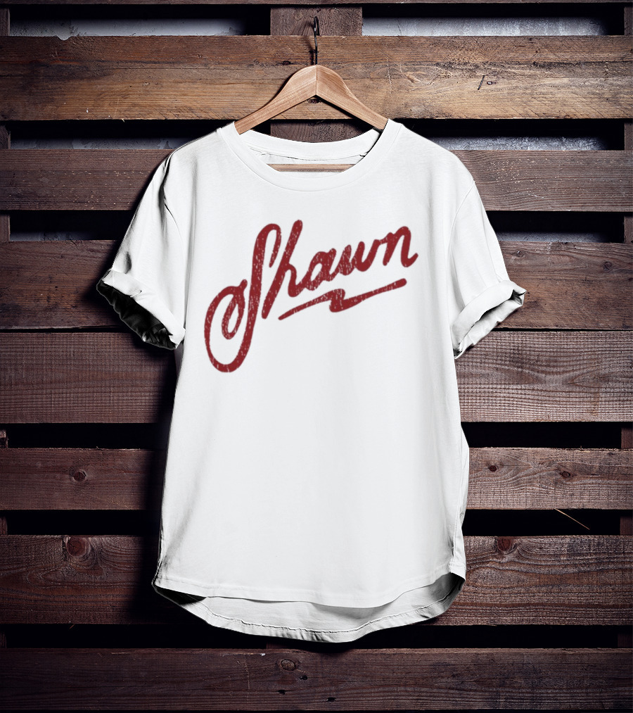 Shawn Mendes Signature Script Shawn T-Shirt