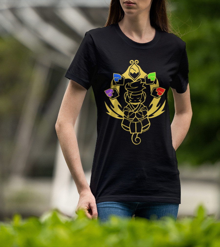 Pokémon Gym Badges T-Shirt