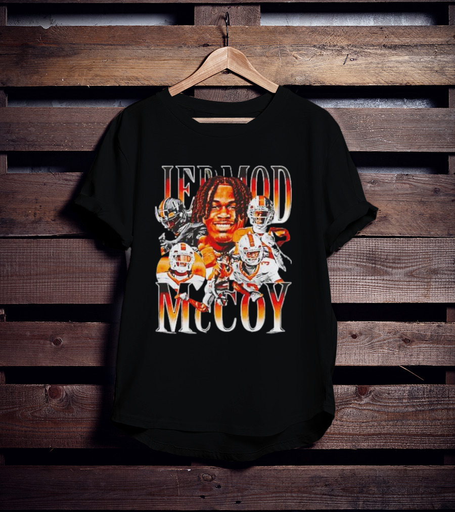 Jermod McCoy Tennessee Volunteers Player College Vintage T-Shirt