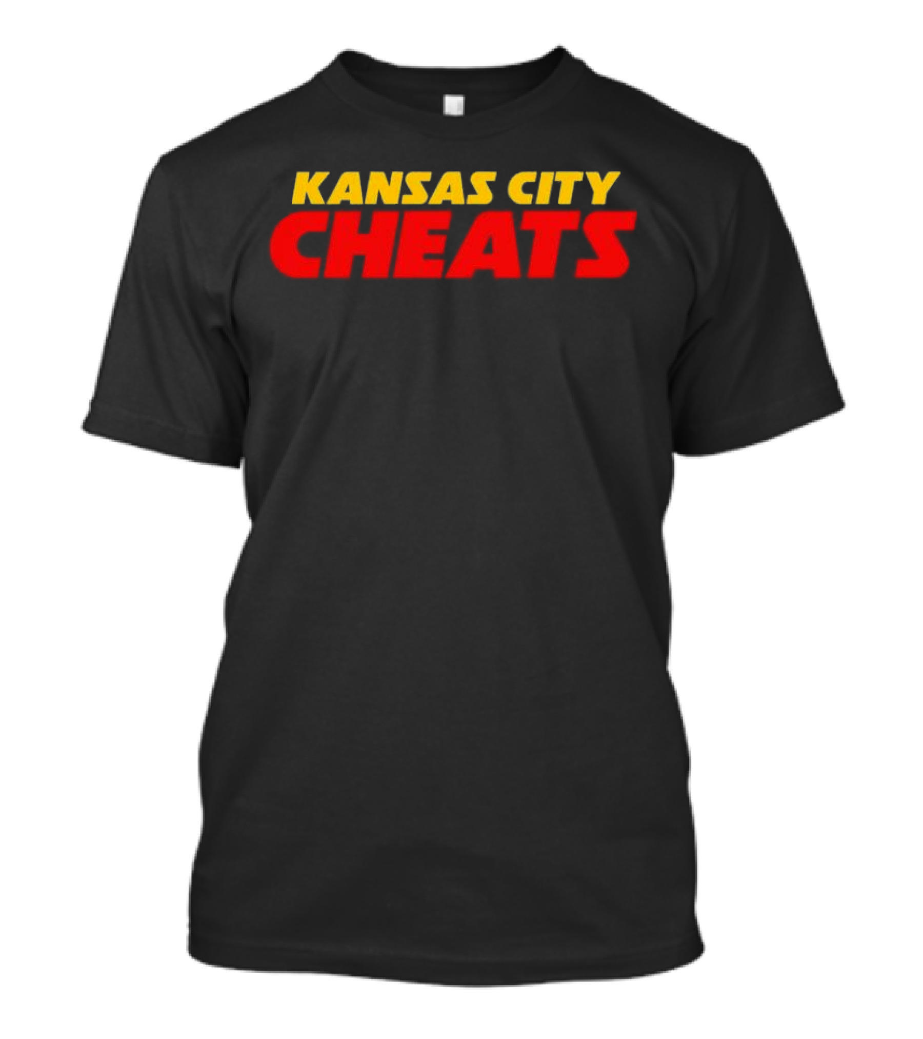 Kansas City Cheats Chiefs Parody Fan T-Shirt