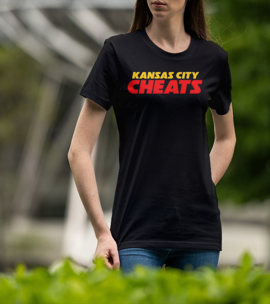 Kansas City Cheats Chiefs Parody Fan T-Shirt
