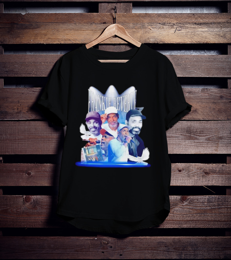 Frankie Beverly Vintage Collage Legend Spotlights Doves T-Shirt
