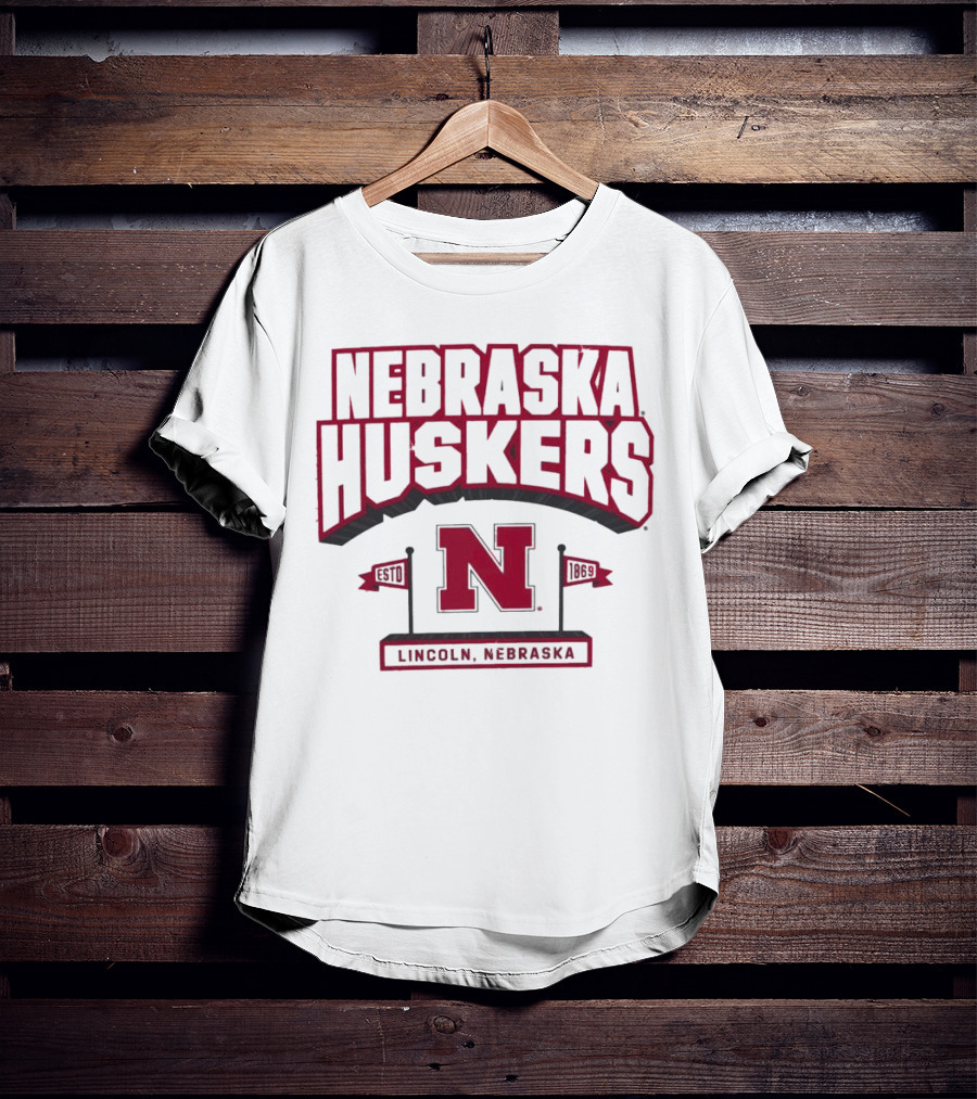 Nebraska Huskers Lincoln Nebraska Estd 1869 N T-Shirt