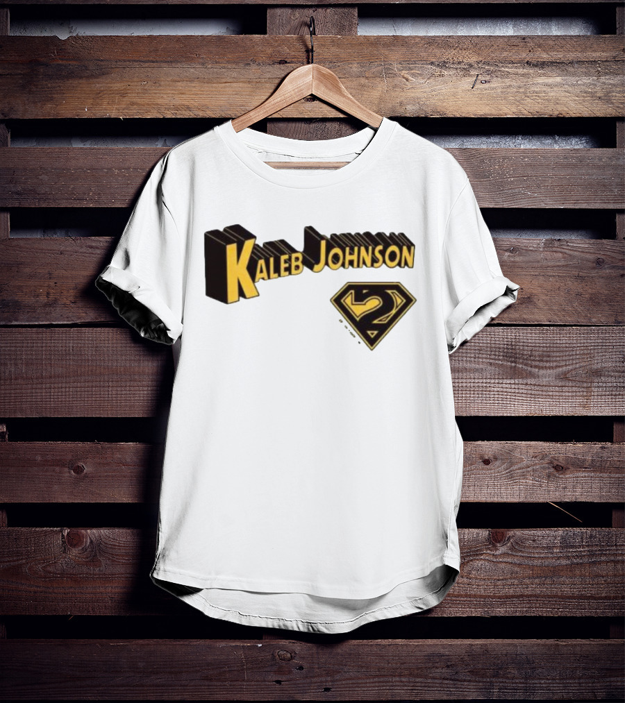 Kaleb Johnson Superman Style Logo Retro T-Shirt