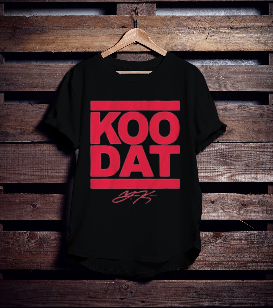 Koo Dat Younghoe Koo Atlanta Falcons Signature T-Shirt