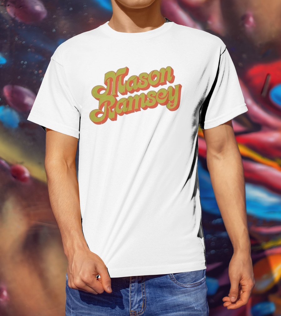 Mason Ramsey Vibrant Script Raglan T-Shirt