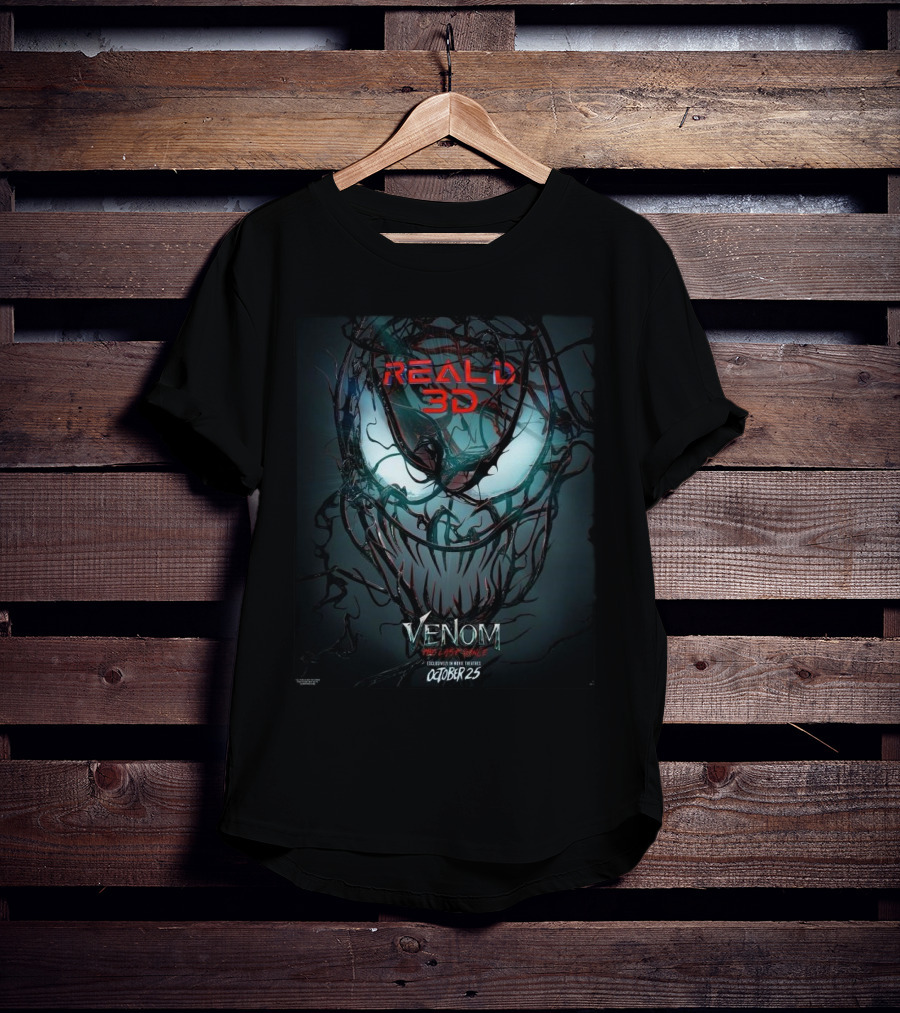 Reald 3D Venom The Last Dance Exclusive Theaters October 25 T-Shirt