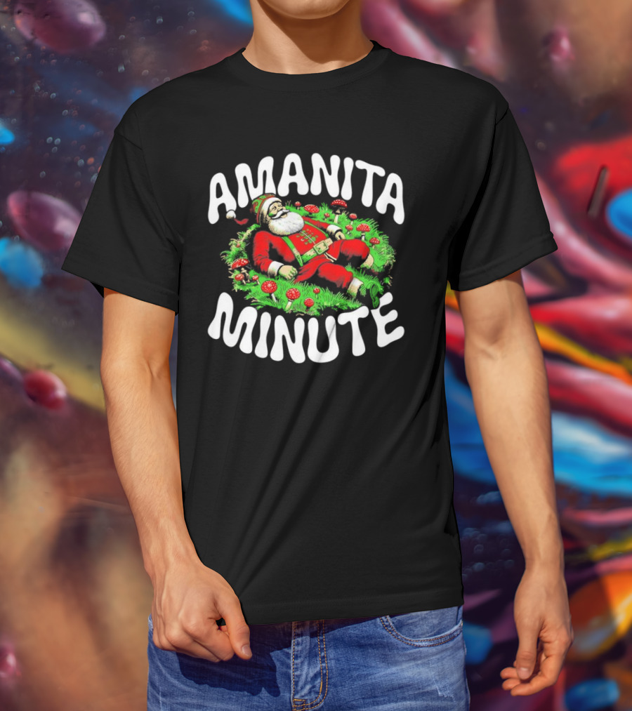 Amanita Minute Santa Christmas T-Shirt