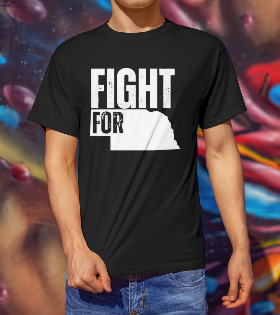 Fight For Nebraska State Passion And Pride T-Shirt