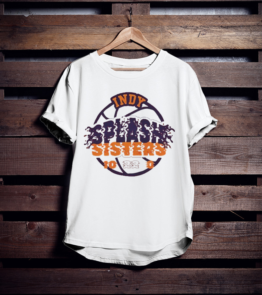 Indy Splash Sisters 10 22 0 Basketball T-Shirt
