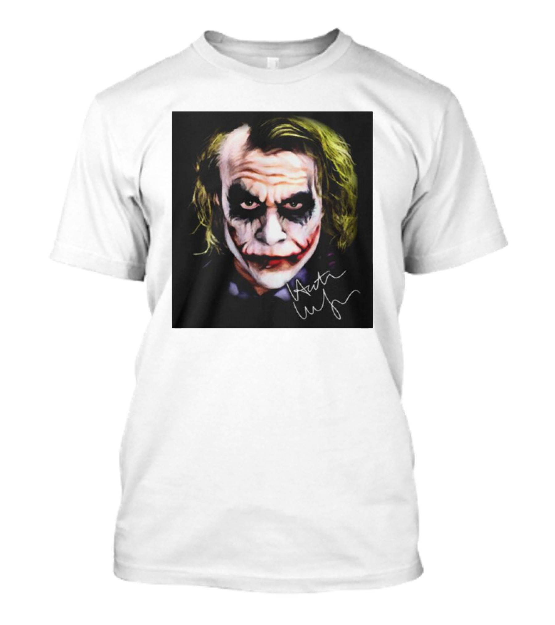 Joker 2 Heath Ledger Signature T-Shirt