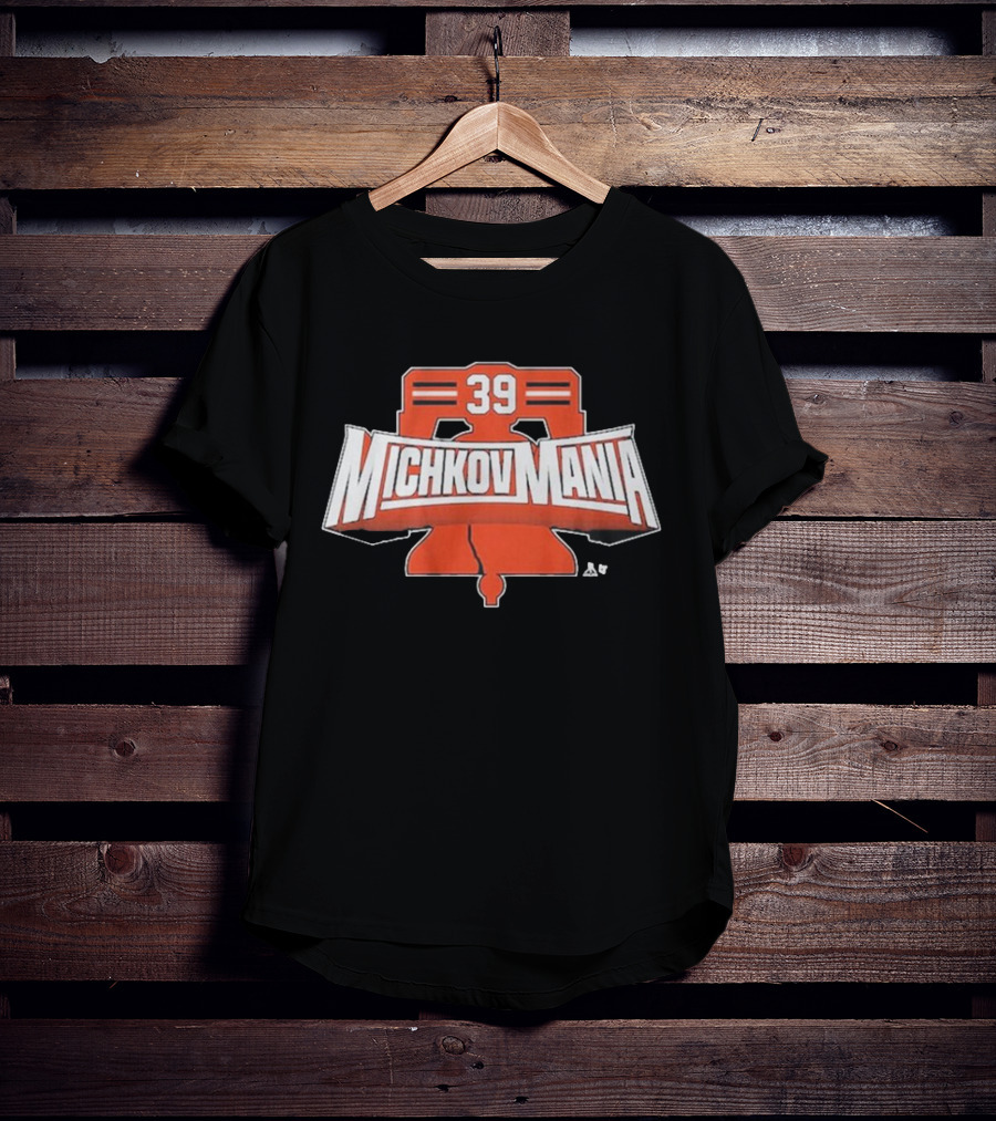 Matvei Michkov Mania 39 Liberty Bell T-Shirt