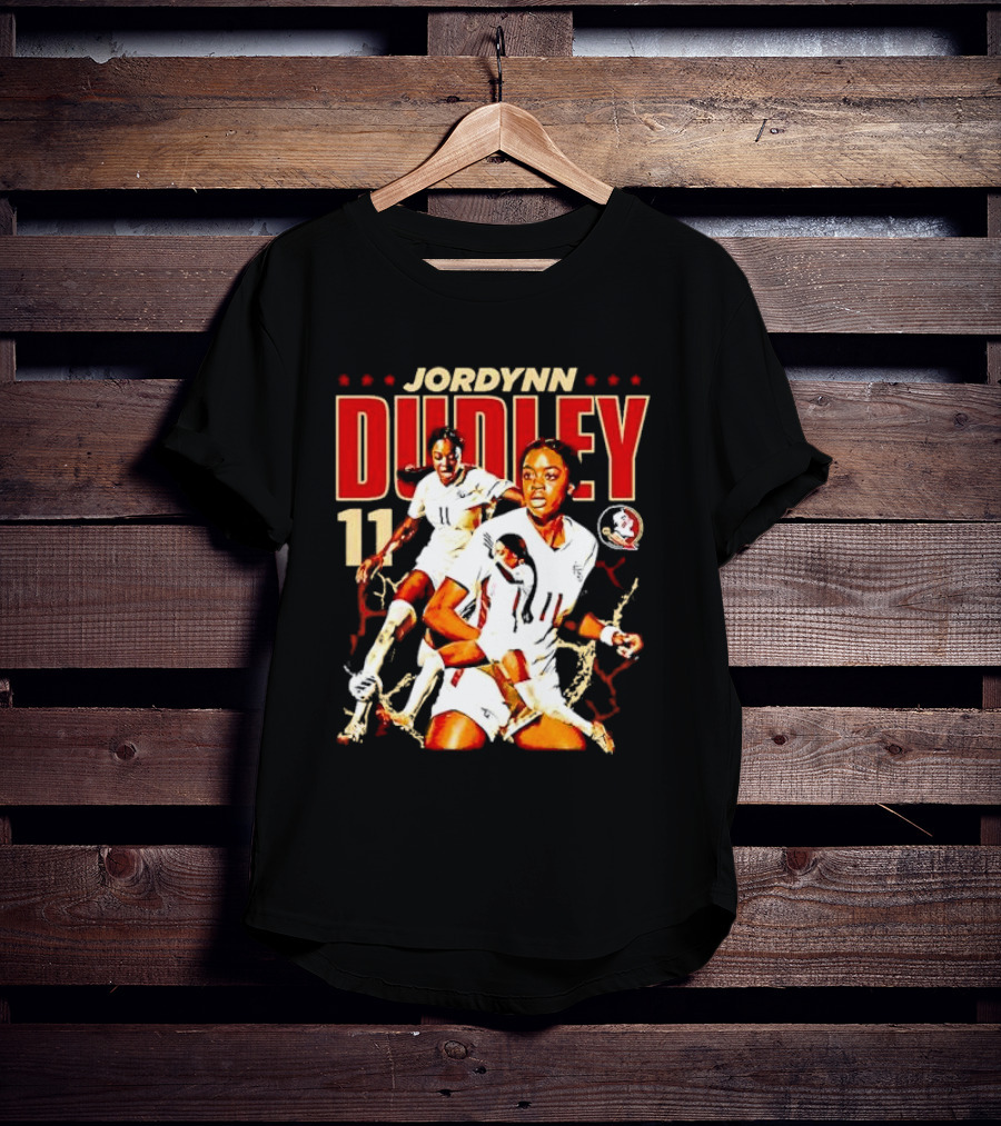 Jordynn Dudley 11 Florida State Seminoles Vintage T-Shirt