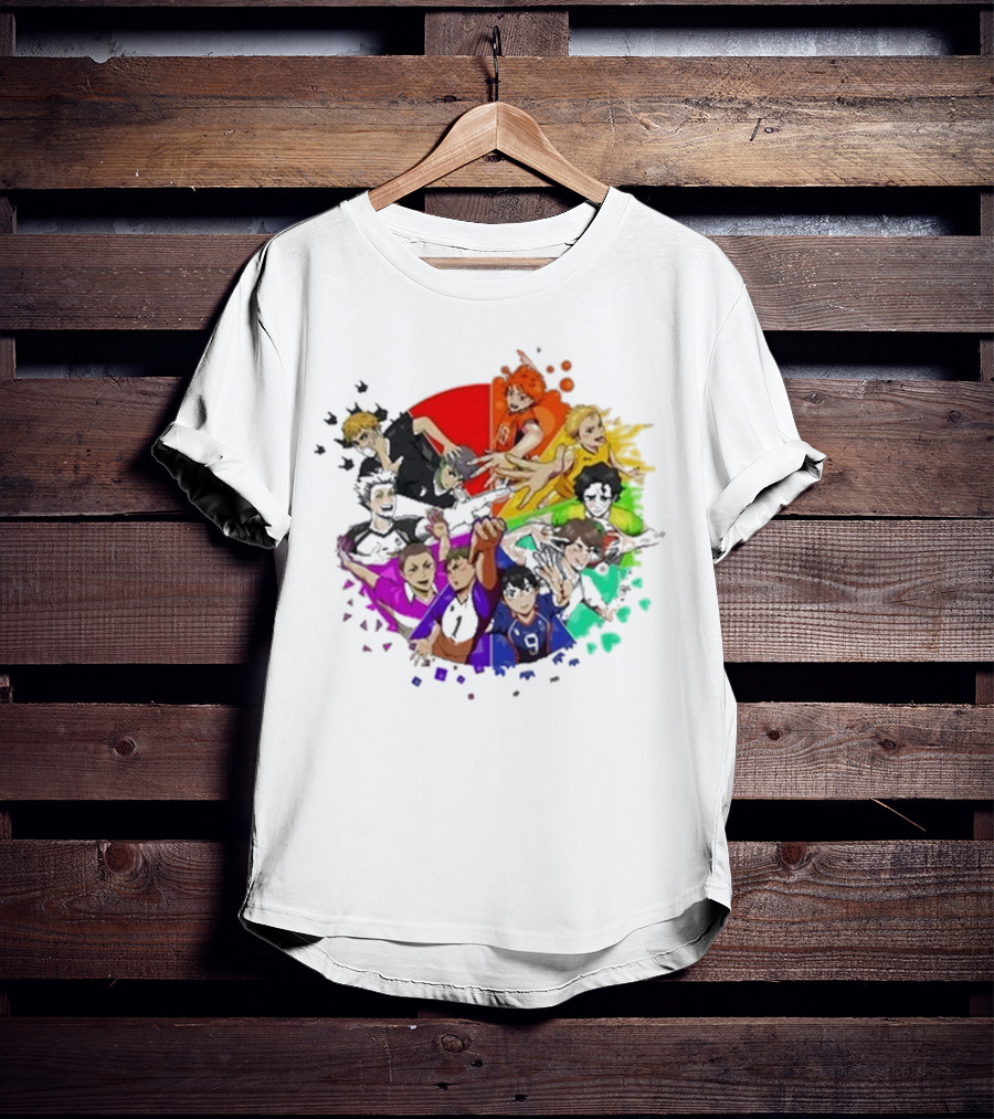 Haikyuu Happy Birthday To The Miya Twins Volleyball Team T-Shirt