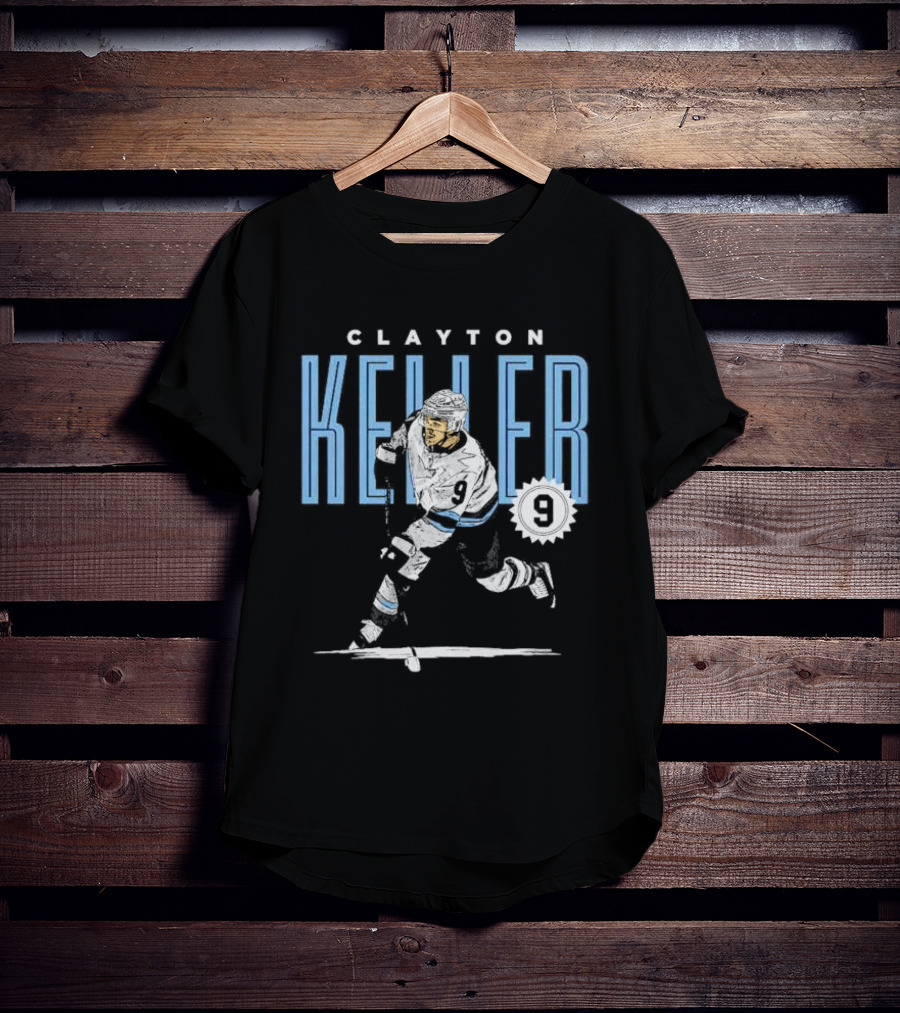 Clayton Keller Number 9 Hockey Player T-Shirt