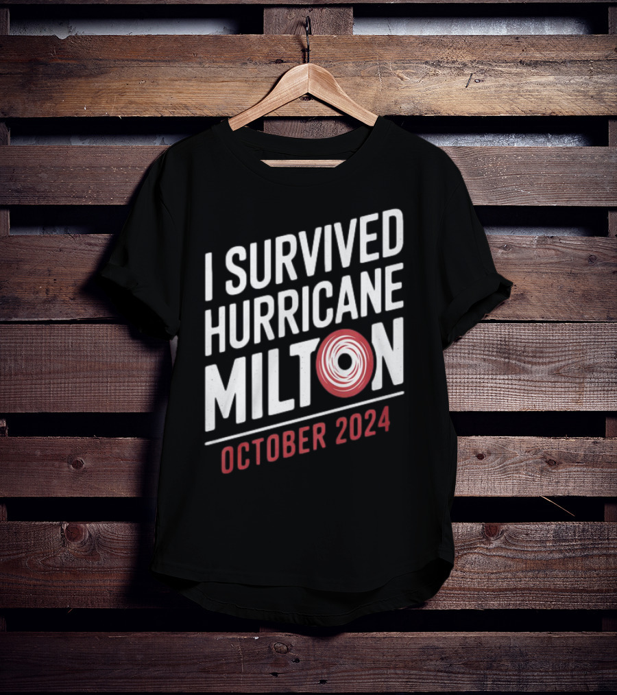 I Survived Hurricane Milton October T-Shirt
