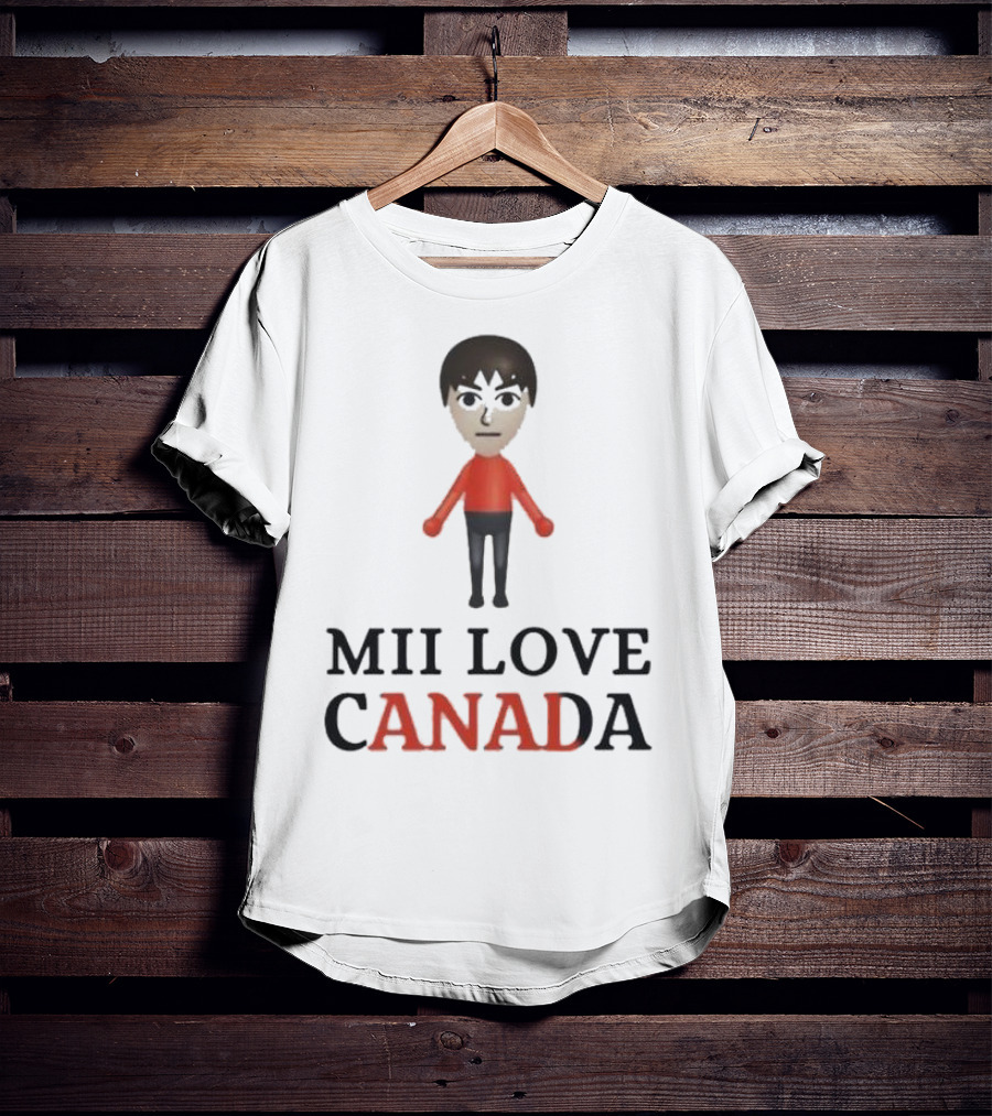 Mii Love Canada Iconic Character T-Shirt
