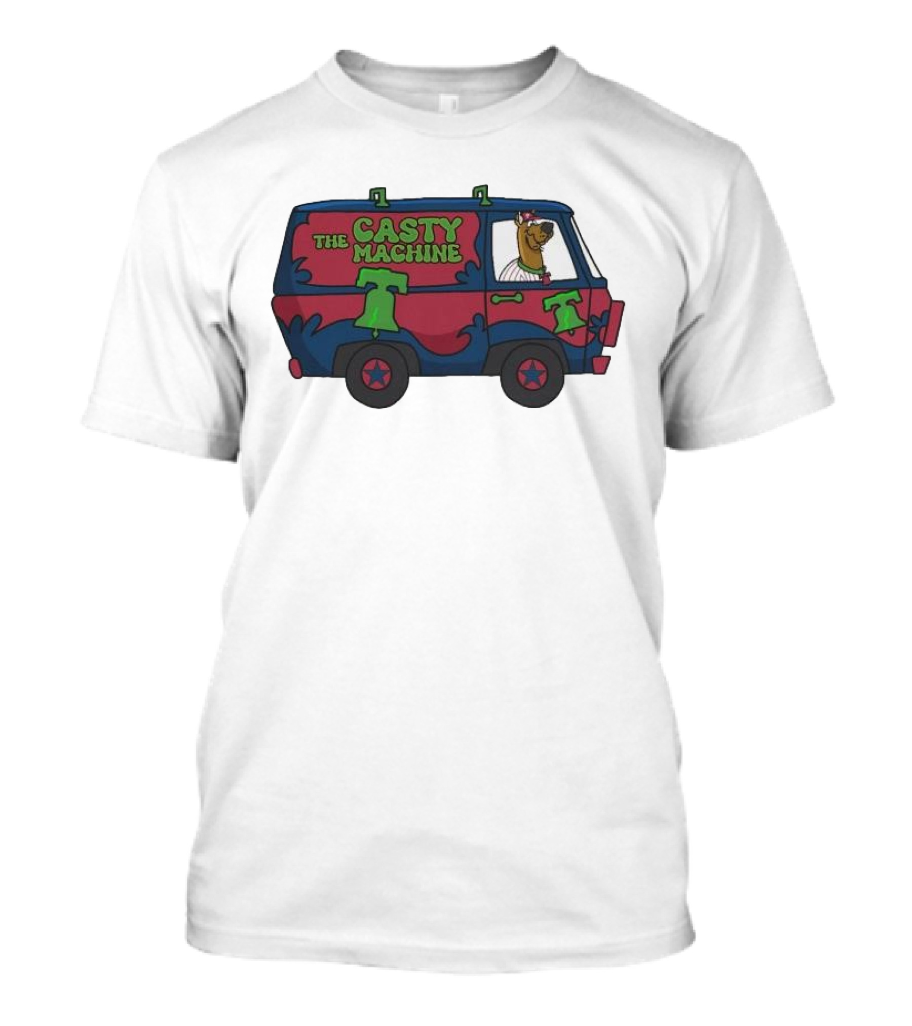 The Casty Machine Phillies Van Bell Dog T-Shirt