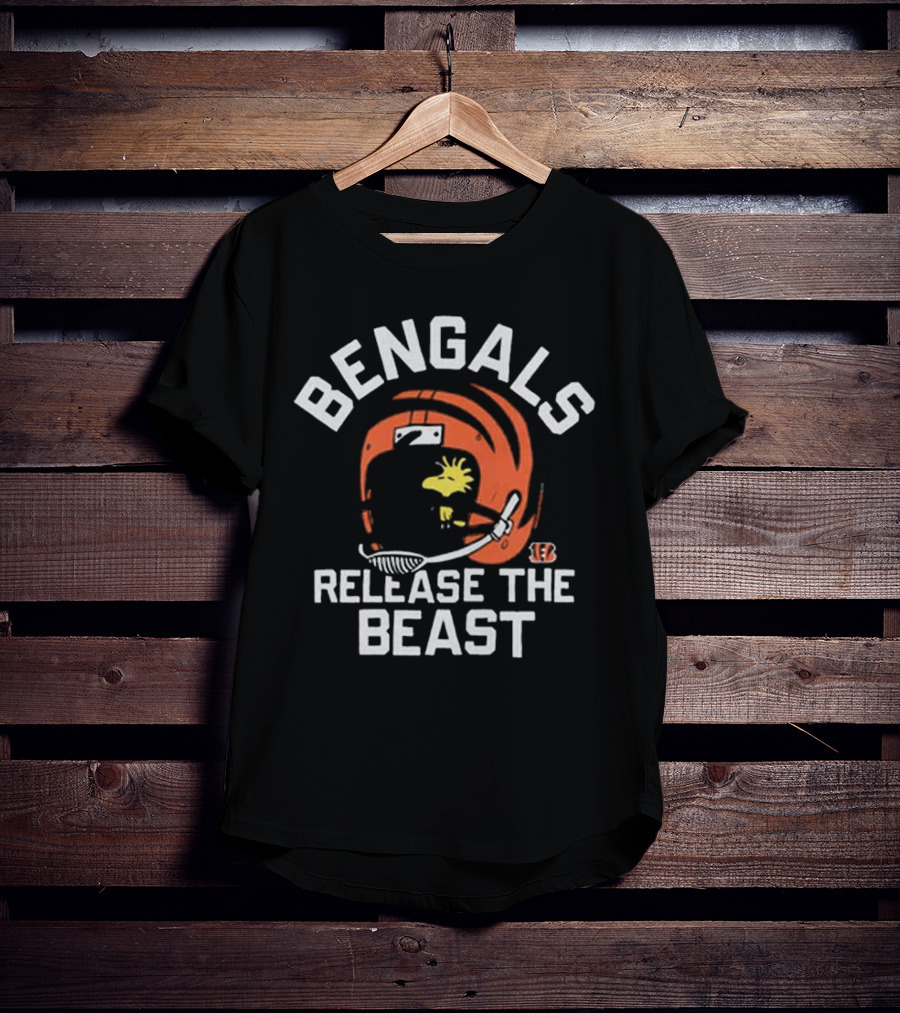 Youth Bengals Release The Beast Peanuts Collaboration T-Shirt