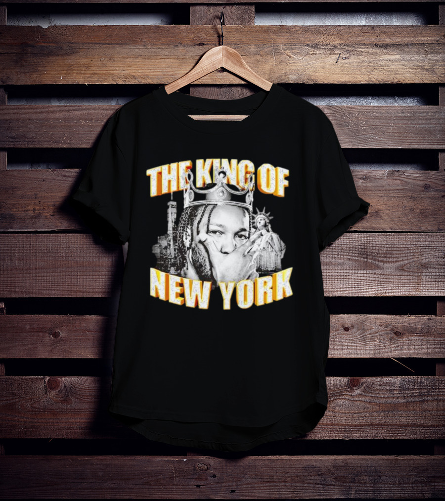 The King Of New York Knicks Basketball Jalen Brunson T-Shirt