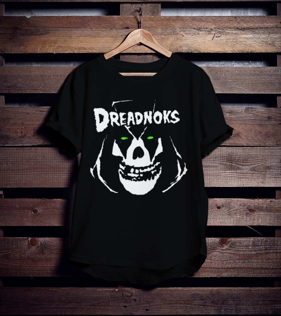 Dreadnoks Skull Face Green Eyes Gi Joe X Misfits Noks T-Shirt