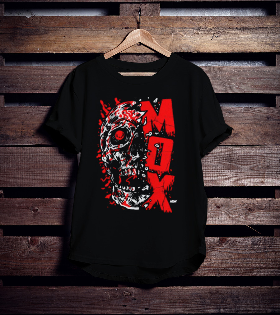 MOX Skull AEW Jon Moxley To The Bone T-Shirt