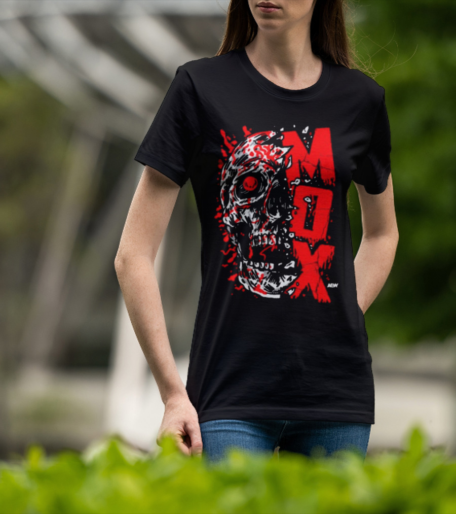 MOX Skull AEW Jon Moxley To The Bone T-Shirt