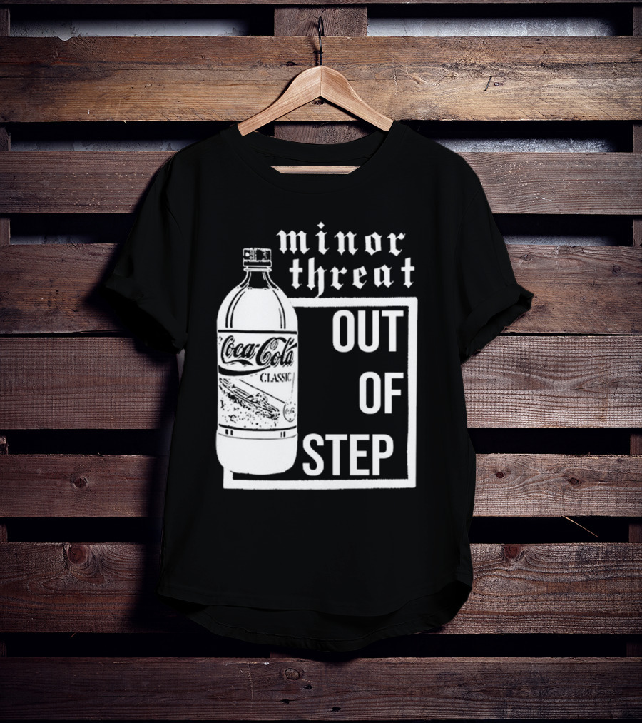 Minor Threat Coca-Cola Classic Out Of Step T-Shirt