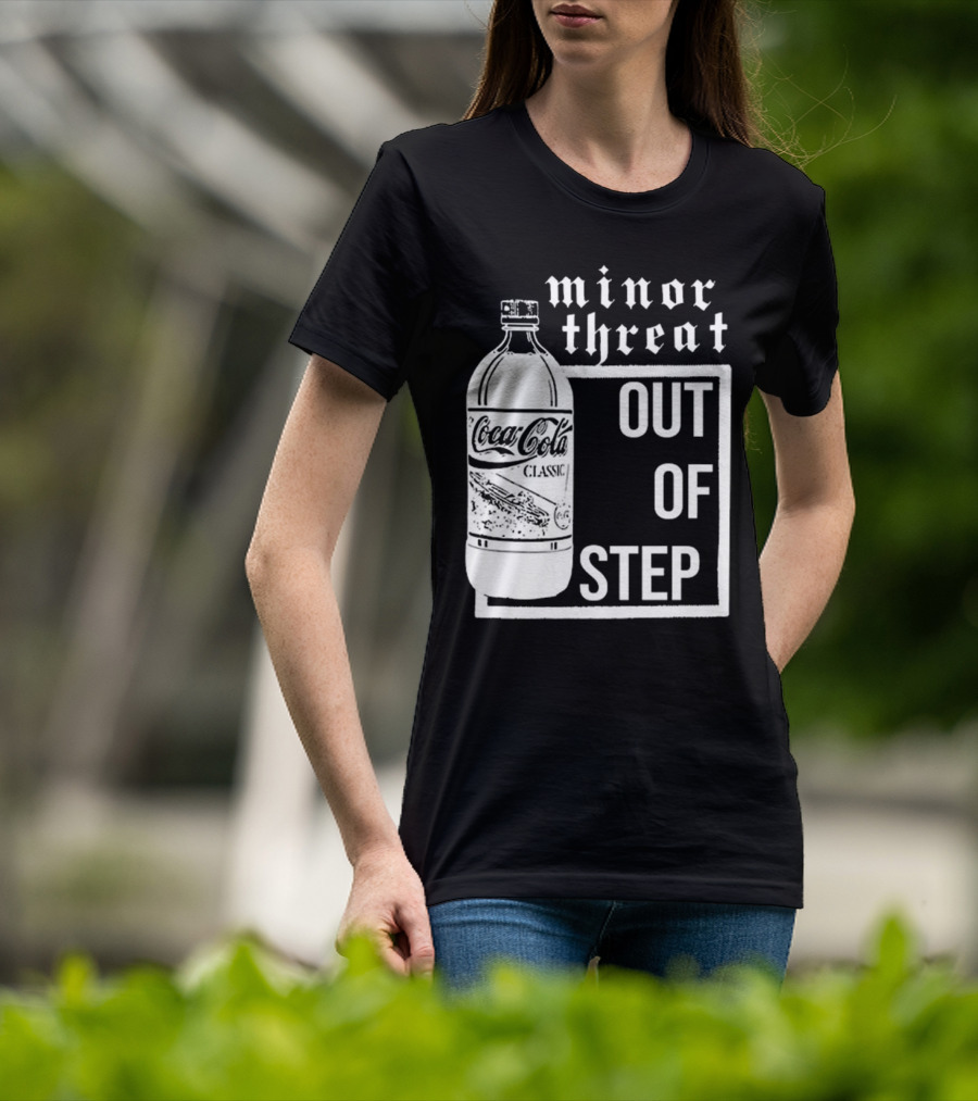 Minor Threat Coca-Cola Classic Out Of Step T-Shirt