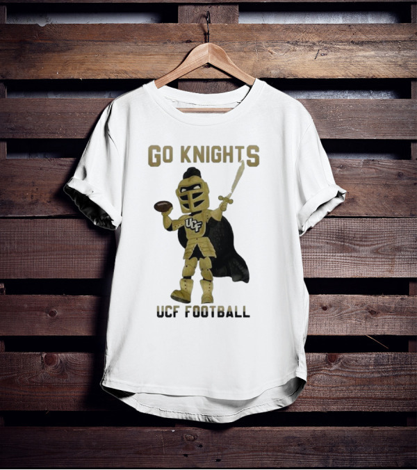 UCF Knights Go Knights UCF Football Mascot T-Shirt
