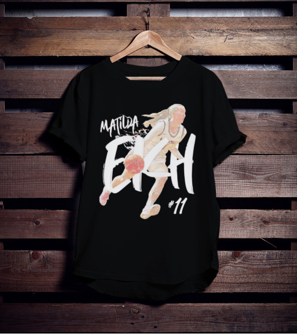 Matilda Ekh #11 Virginia Tech Hokies Basketball Player T-Shirt